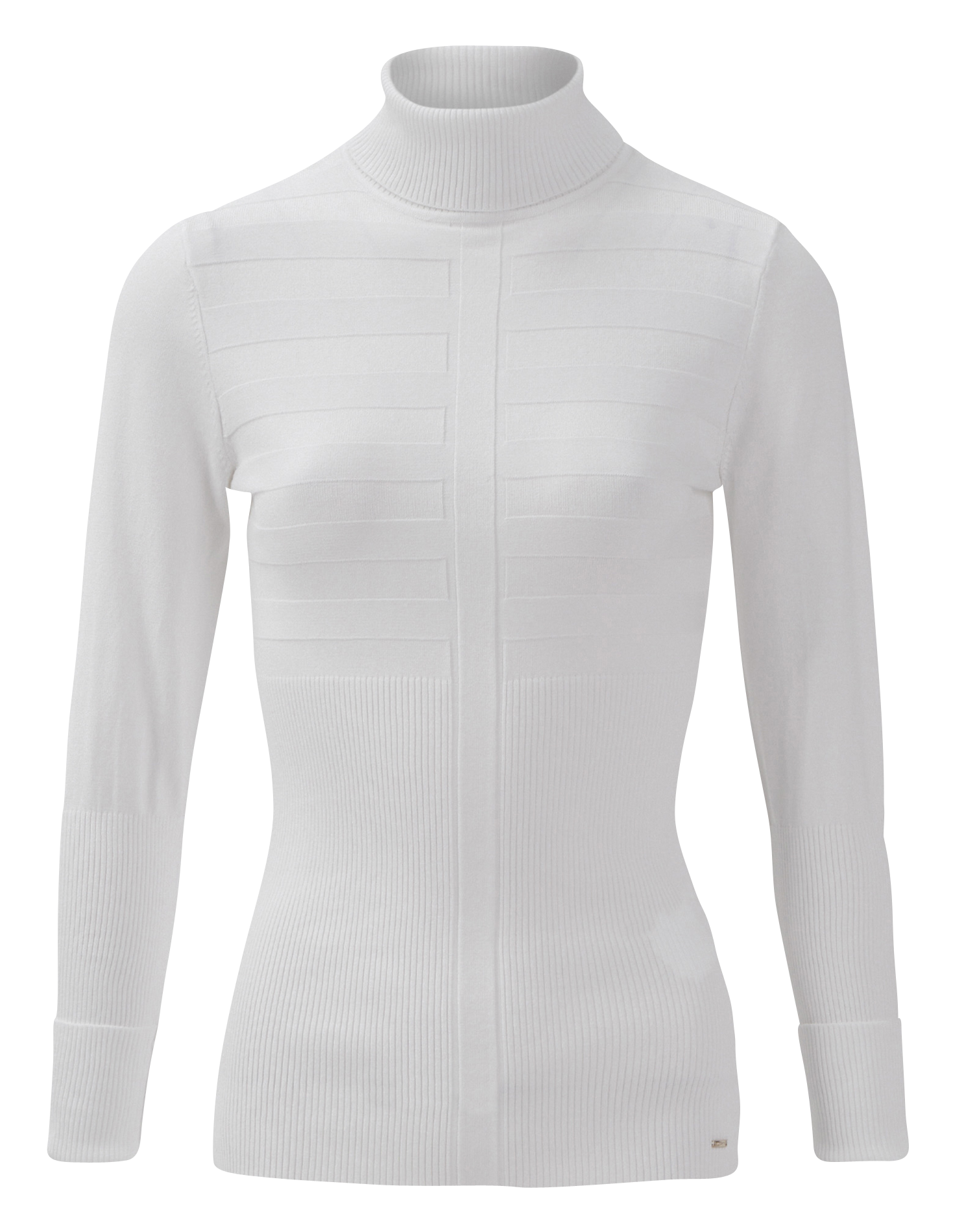 Pull col roulé | Blanc