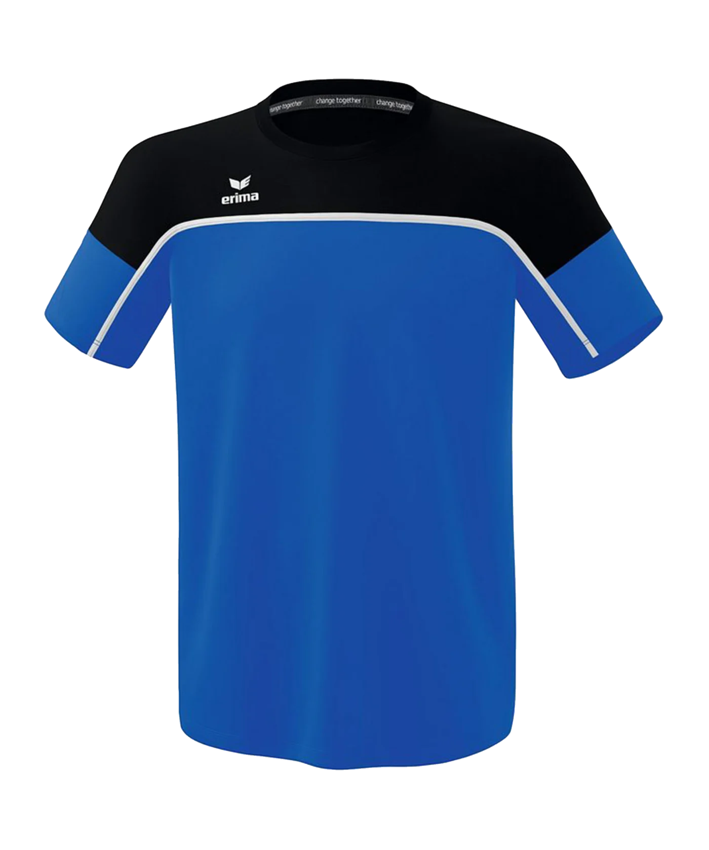 Erima Change by T-Shirt Kids Blau Schwarz