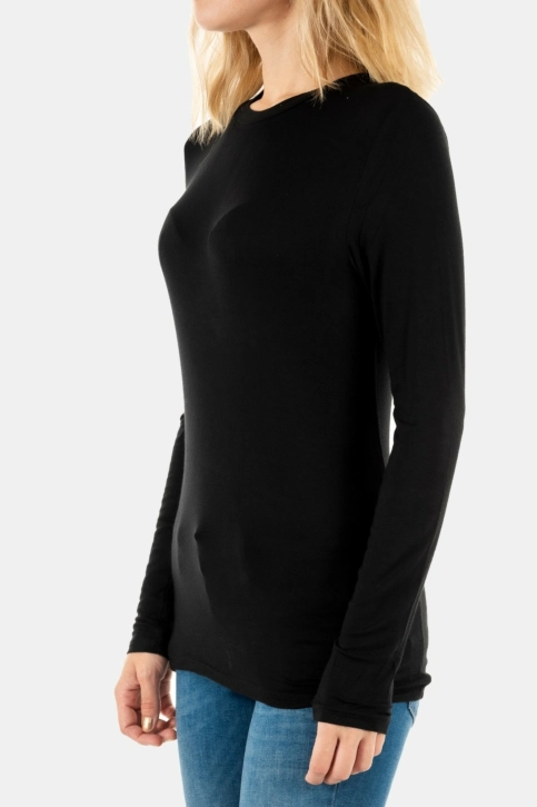 tee shirt manches longues ichi philuca 194008 black