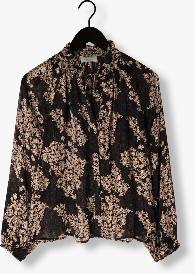 NEO NOIR zwarte neo noir blouse dido elderflower blouse