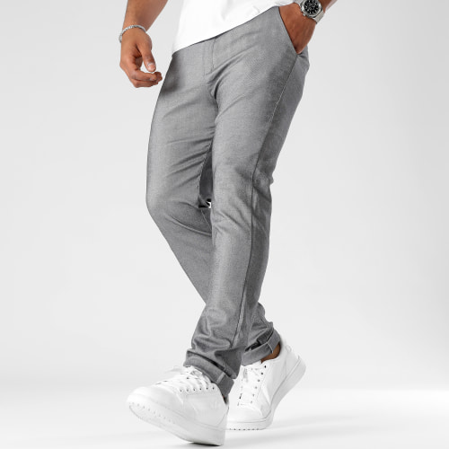 Pantalon Chino Regular 0237 Gris Chiné