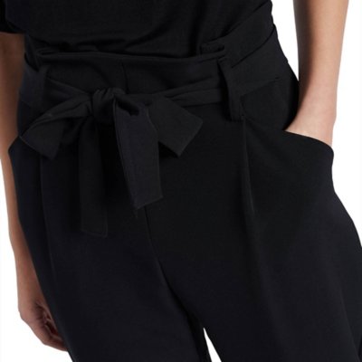 Pantalon femme Taille Haute Slim Fit Ceinture PLEASE