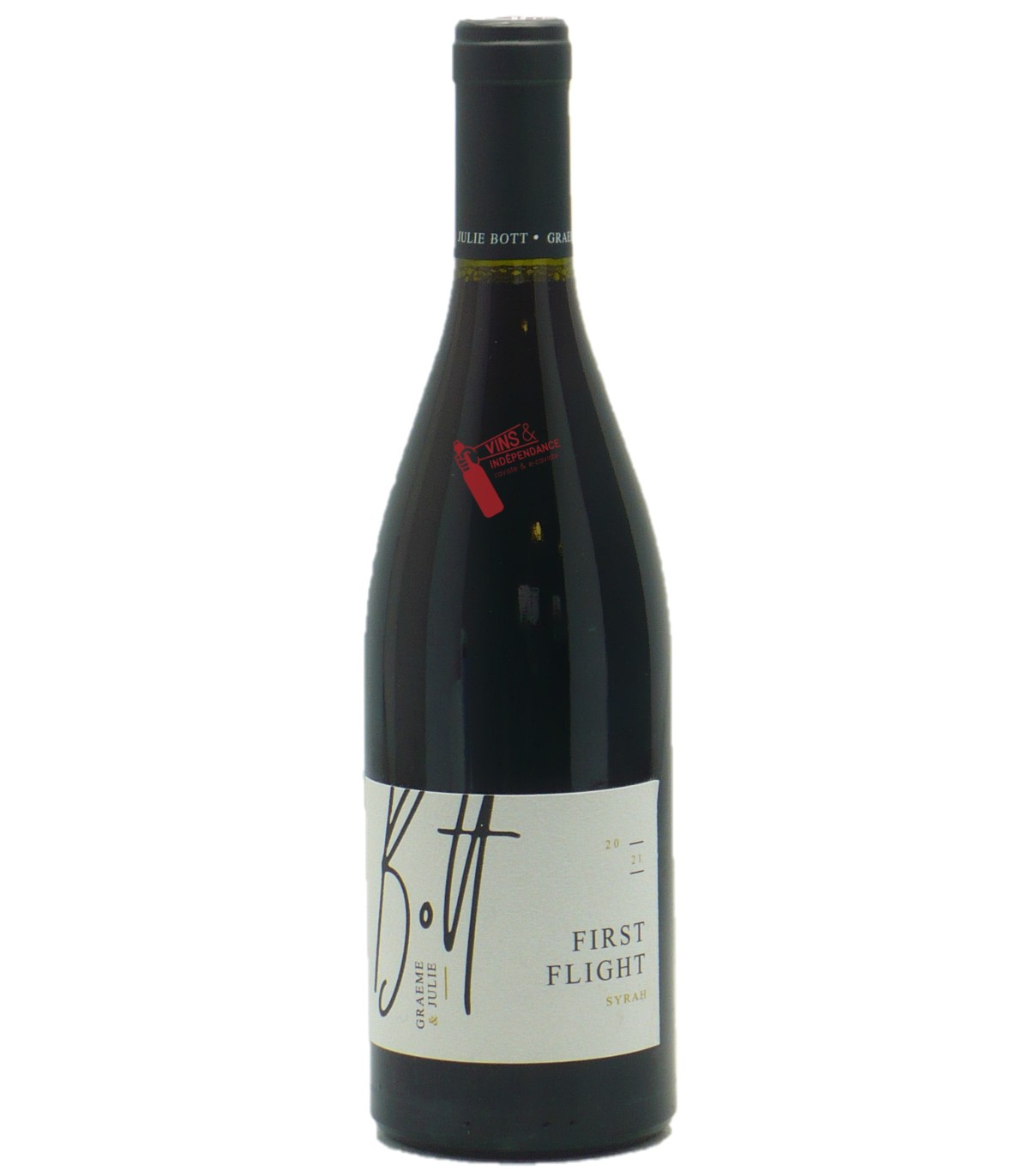 Graeme et Julie Bott IGP des collines rhodaniennes First Flight Syrah 2021