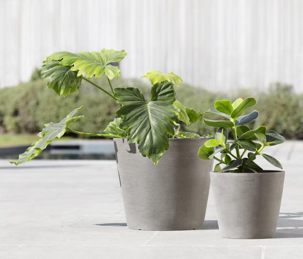Ecopots Kunststoff-Topf Amsterdam mit