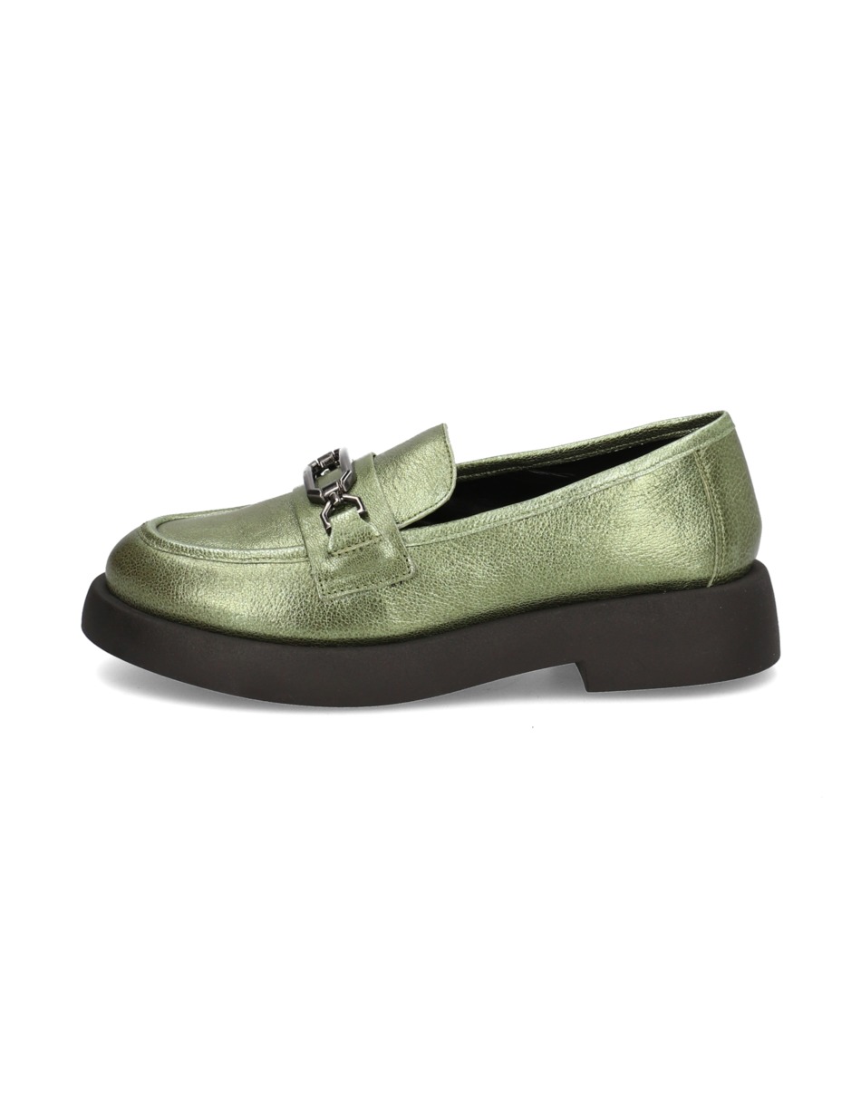 Glattleder Slipper