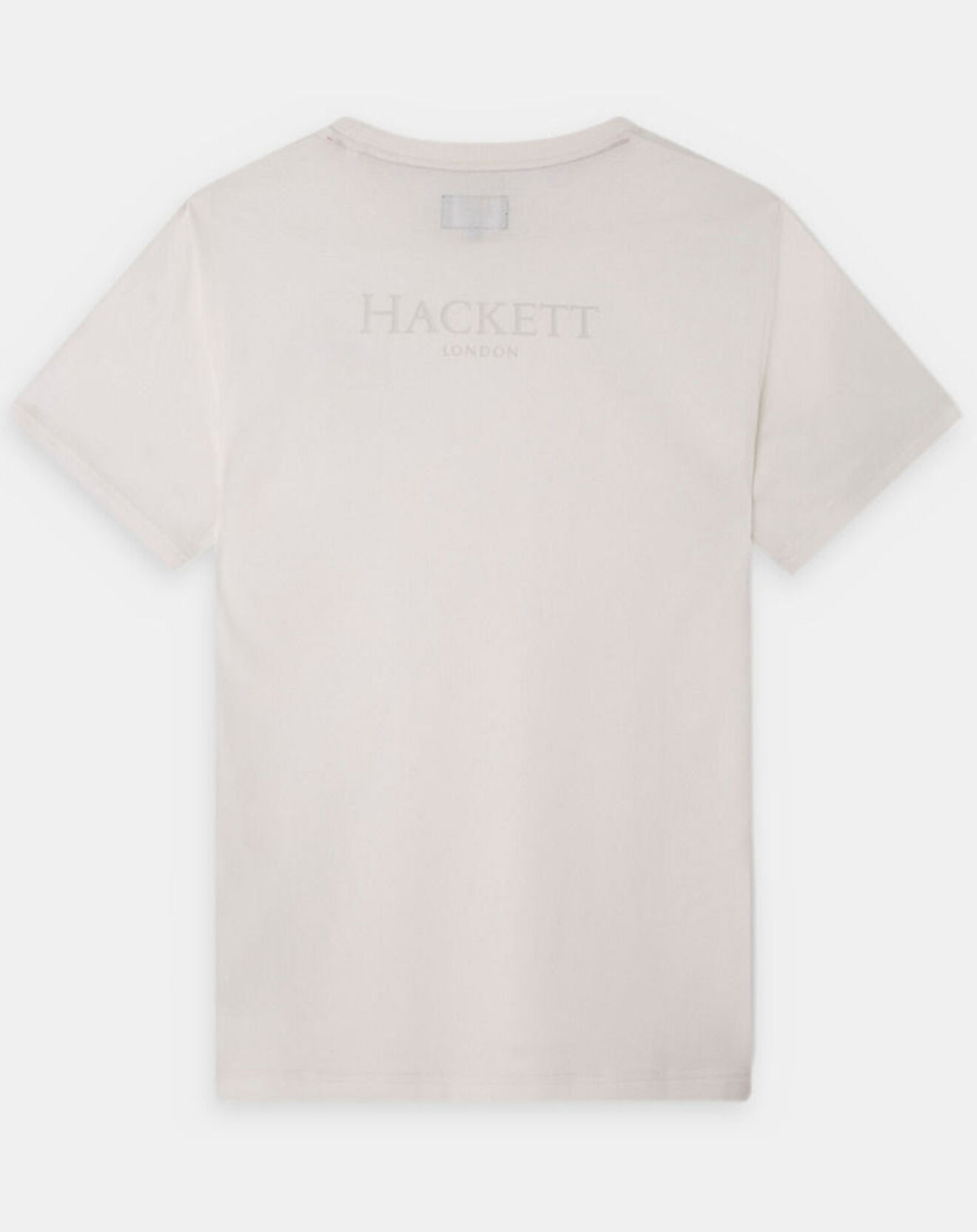 Hackett London T-Shirt Regular Fit Blason écru