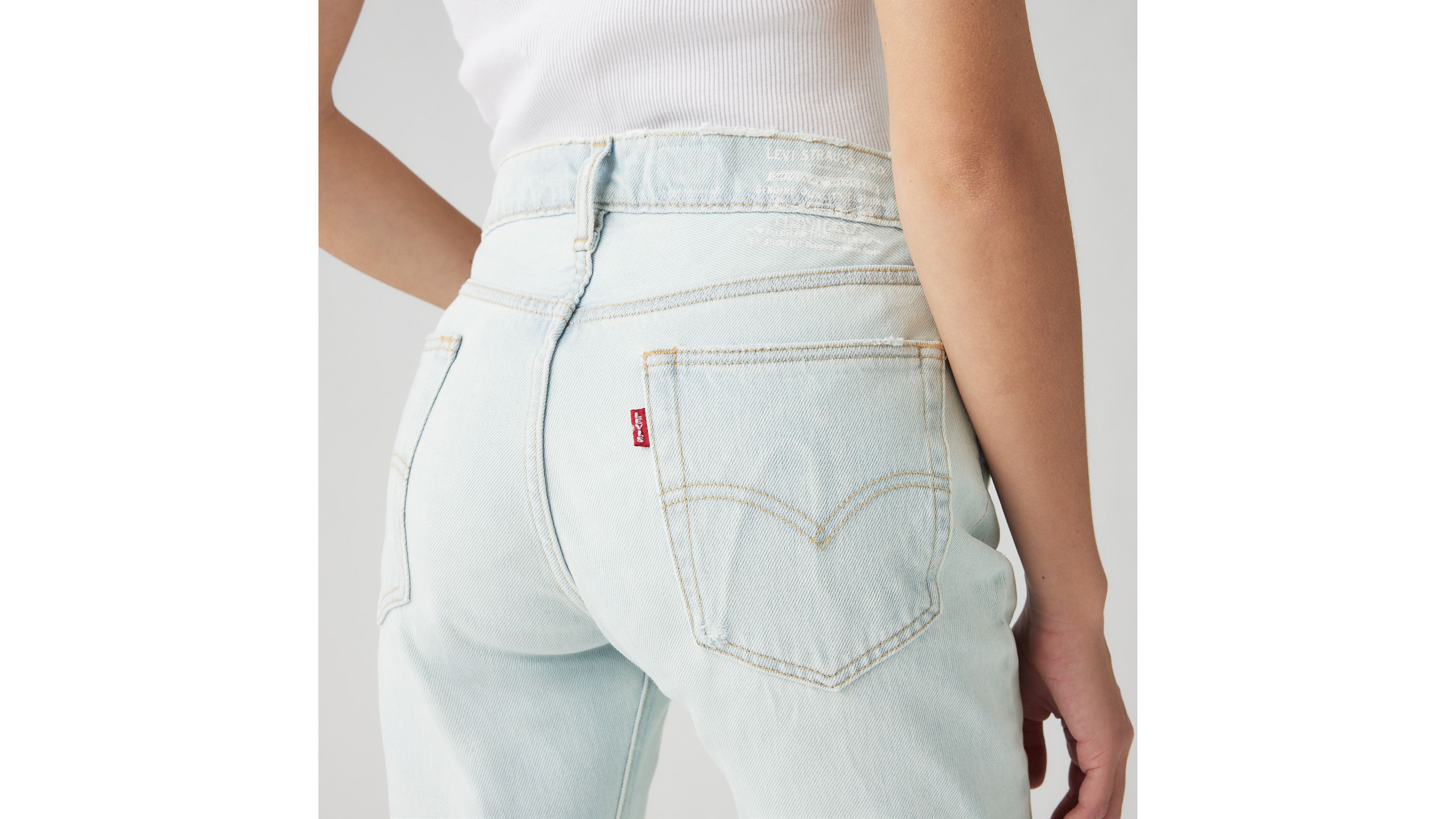 Levi's® x ERL Jean Bootcut - Light Indigo - Bleu