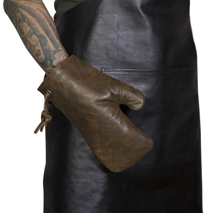 DutchDeluxes Oven Glove Vintage Brown Brun