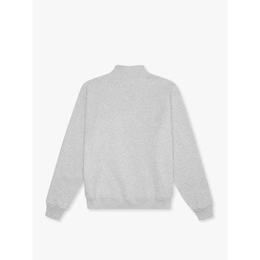 7 DAYS Active Organic Regular Half Zip Sweatshirt, Heather Grey, XL