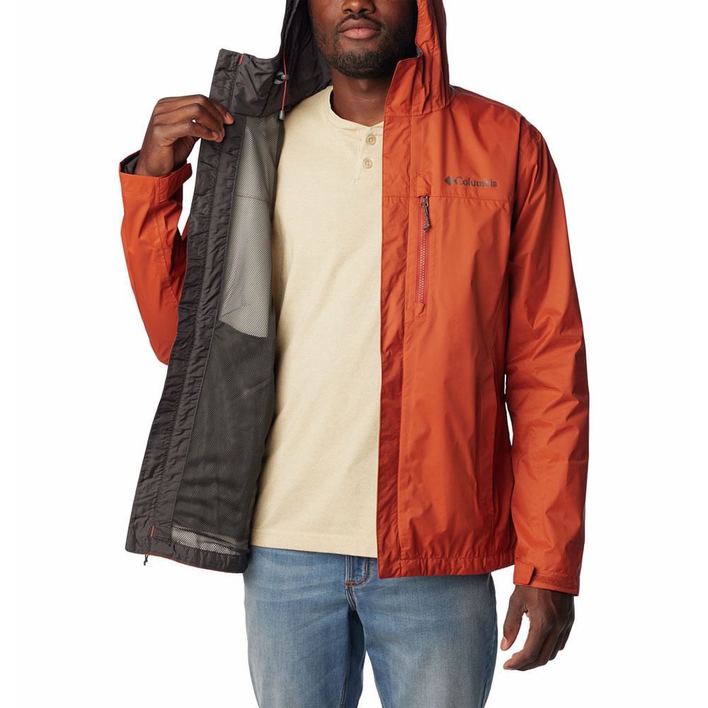 Columbia POURING ADVENTURE - Veste Homme warp red