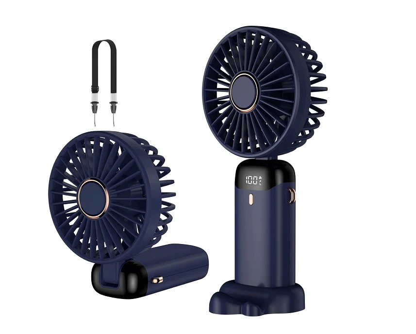 Ventilateur de Poche avec batterie 4200mAh bleu Vendos85