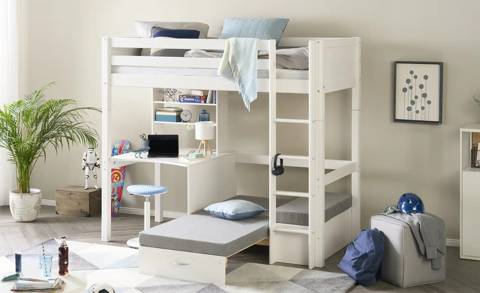 FLEXA Hochbett Hygge