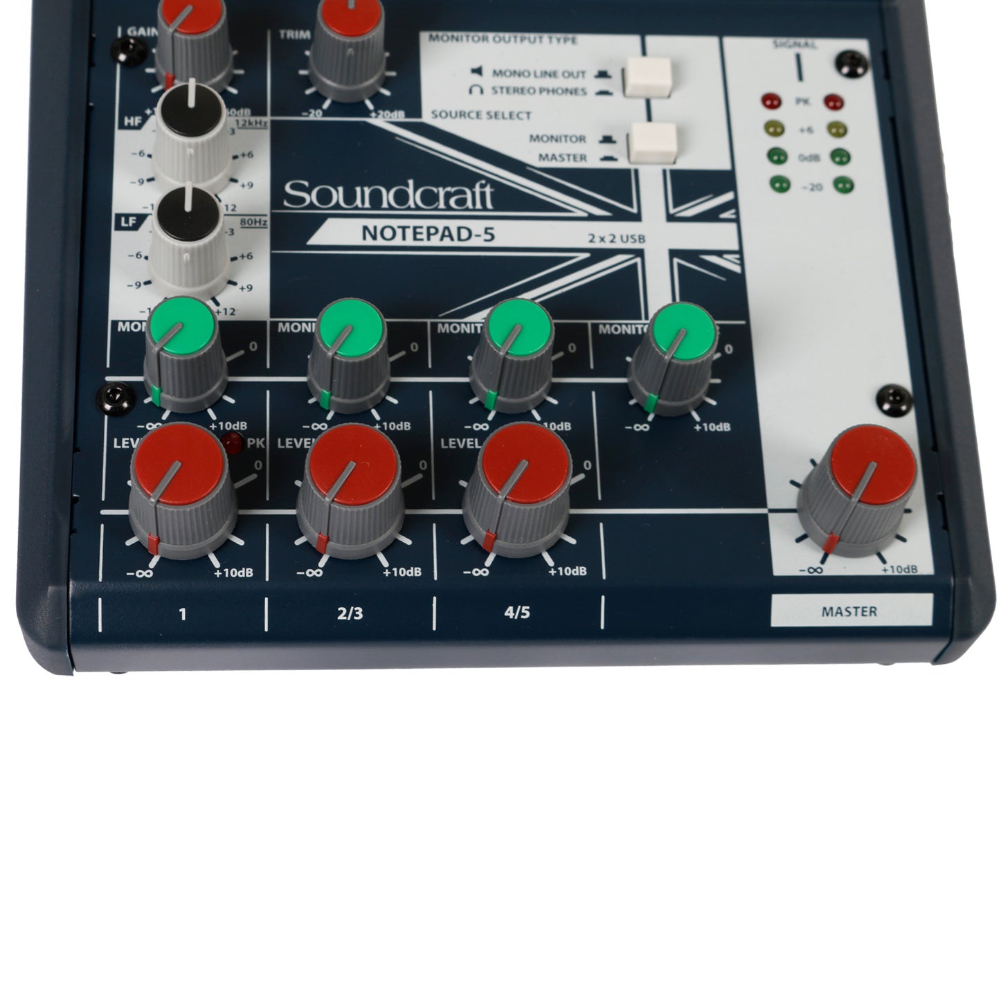 Soundcraft Notepad-5 mengpaneel