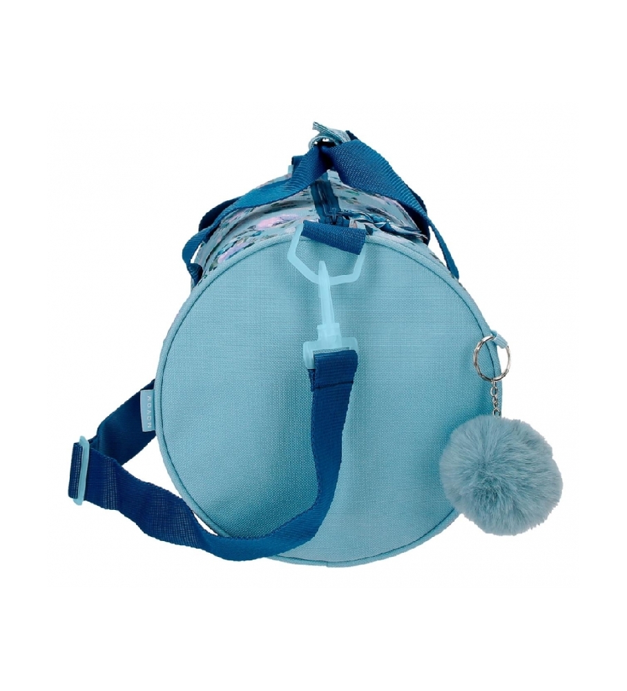 Mala de viagem Movom Wild Flowers Azul - 41x21x21cm -