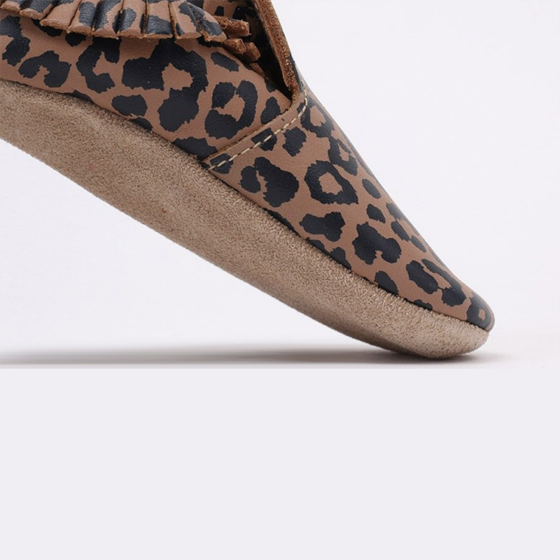Bobux Bobux chaussons léopard