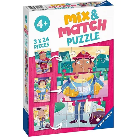 Ravensburger Puzzle Meine liebsten Berufe, 3 x 24 Teile