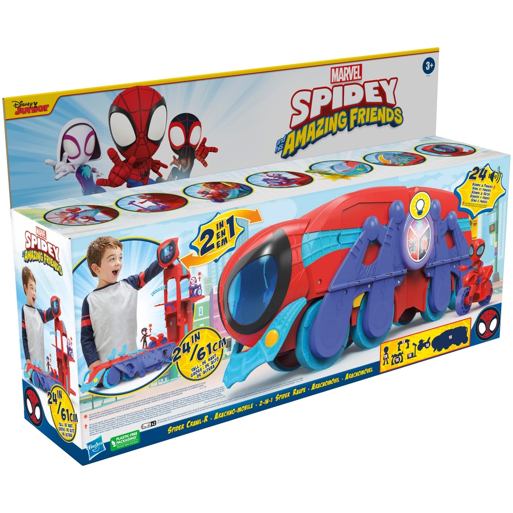 Marvel Spider-Man und seine fantastischen Freunde Spider-Crawl-R
