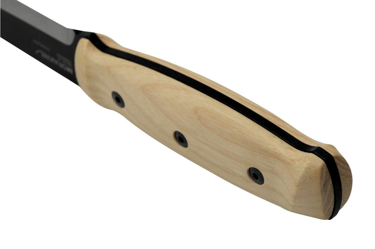Morakniv Lok 14085 Ash Wood, Black Blade, bushcraftmes