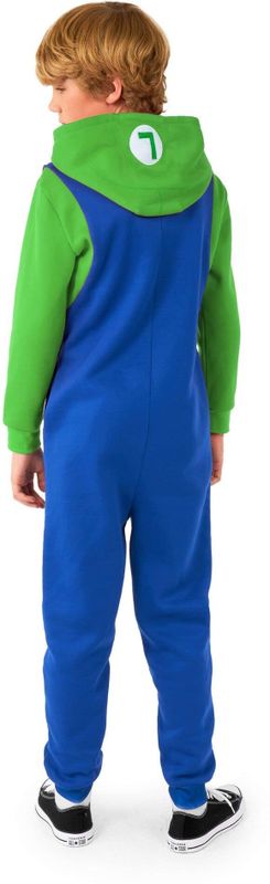 OppoSuits Onesie Luigi Blauw/Groen