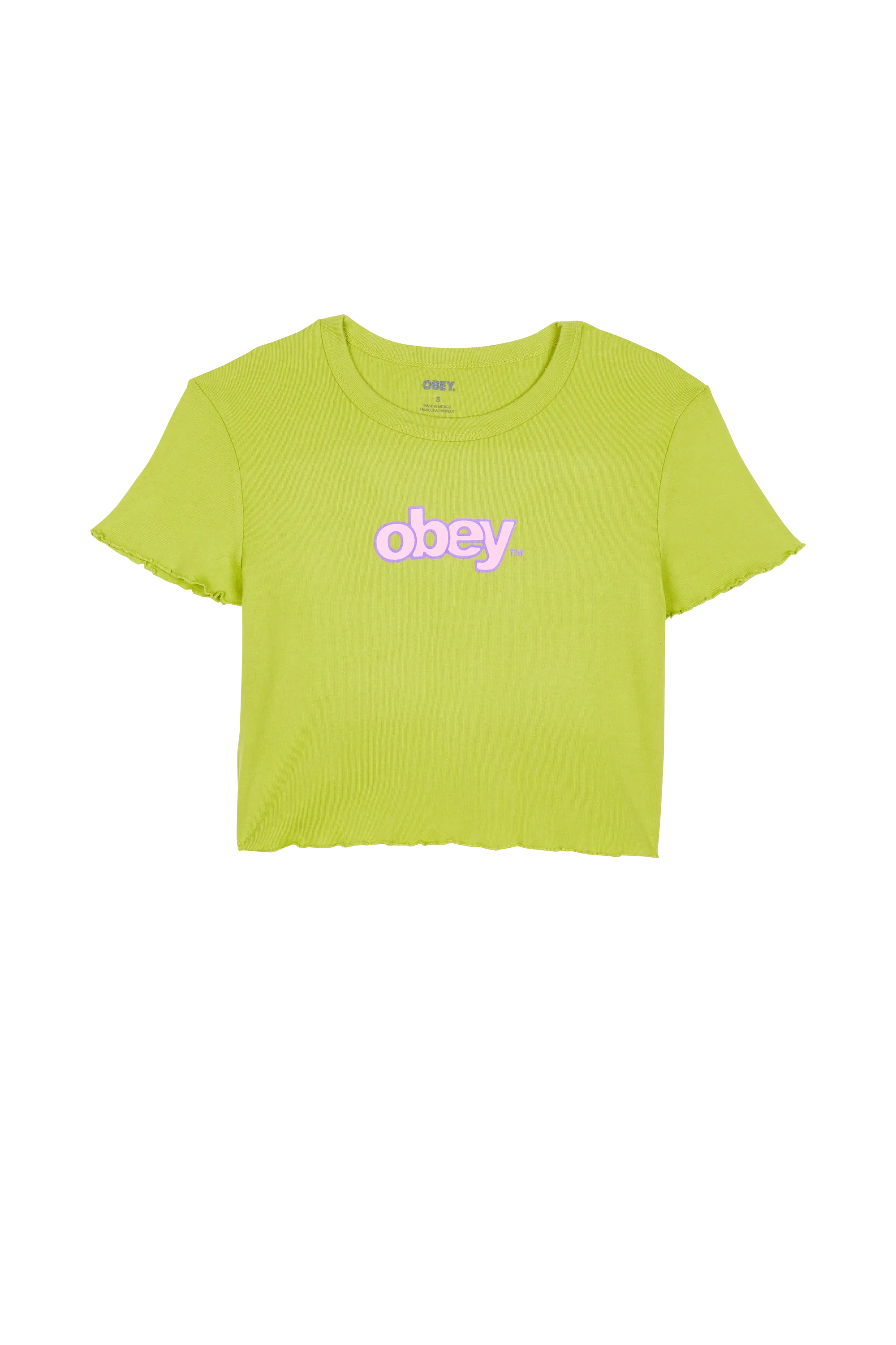 OBEY T-shirt OBEY DINO TYPE Vert