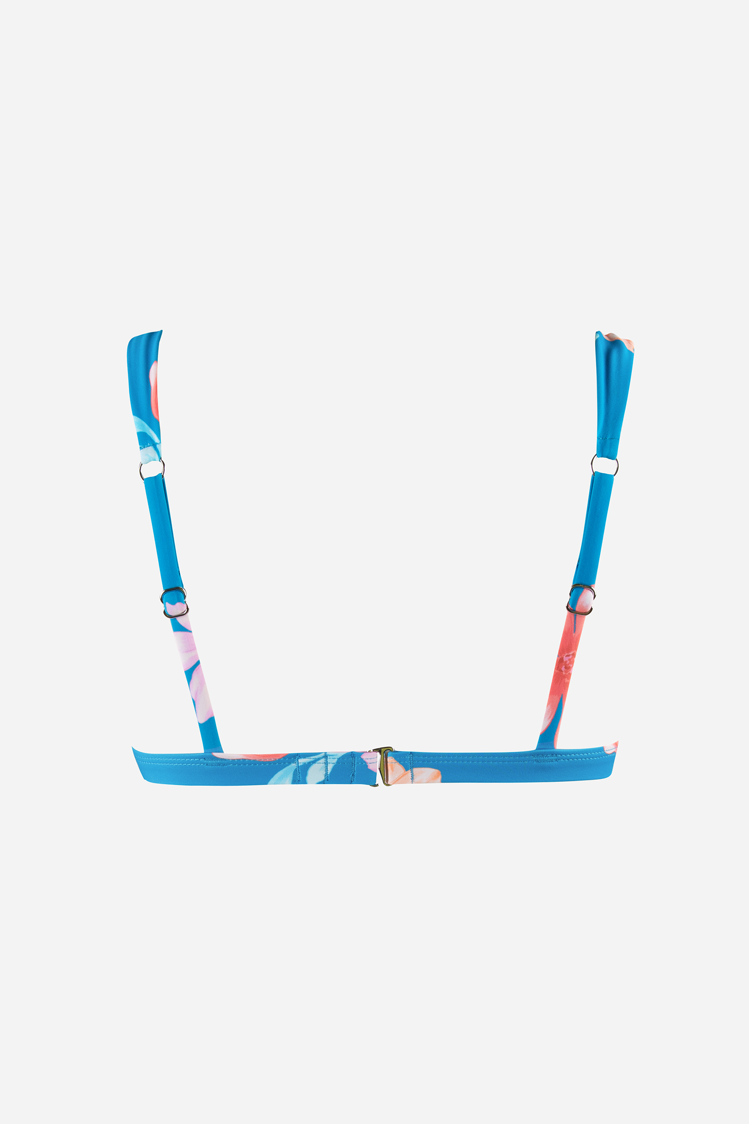 Haut de bikini triangle avec col en V