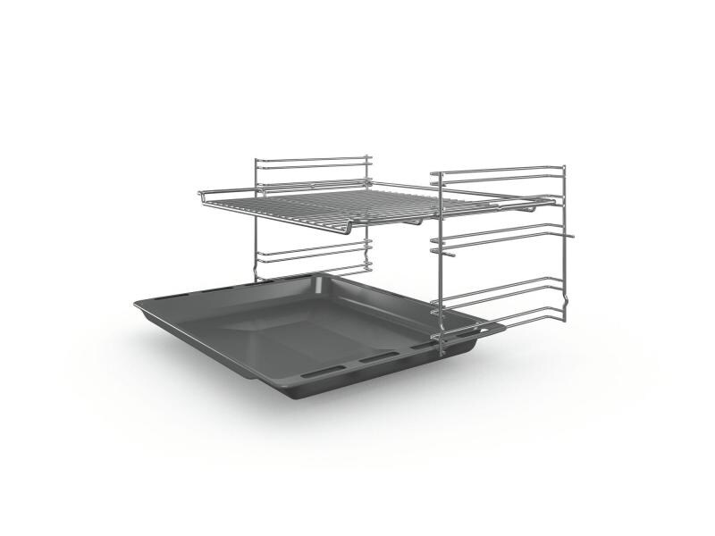 Bosch Standherd HKS79R220 A, Weiss Freistehender Herd mit Glaskeramik-Kochfeld