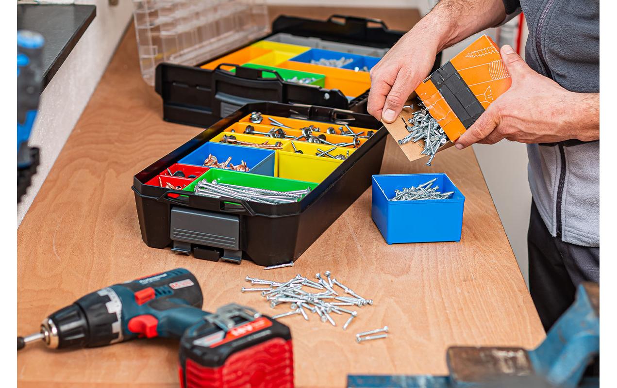 Werkzeugwanne ClickTray M 74 -teiligSammelbehälter