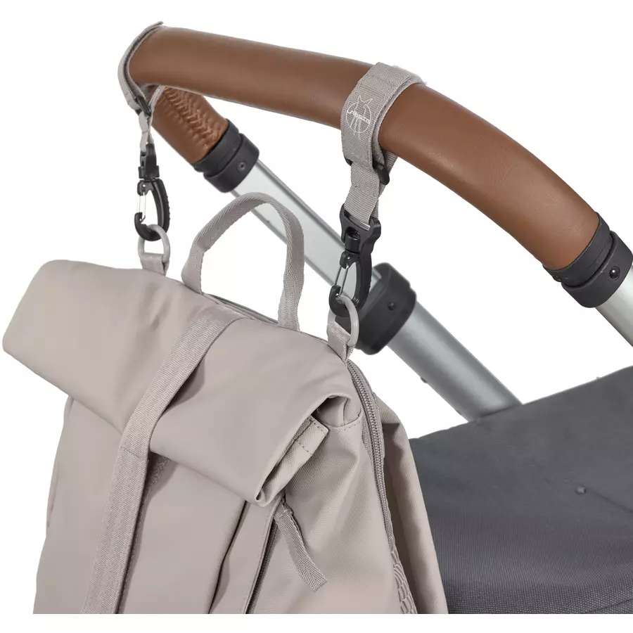 LÄSSIG Wickelrucksack Rolltop Up Backpack taupe
