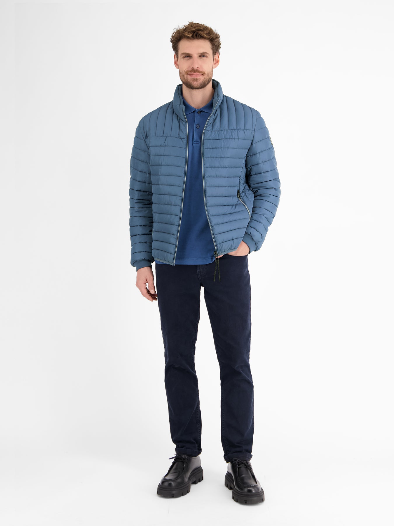 Leichter Herren Steppblouson