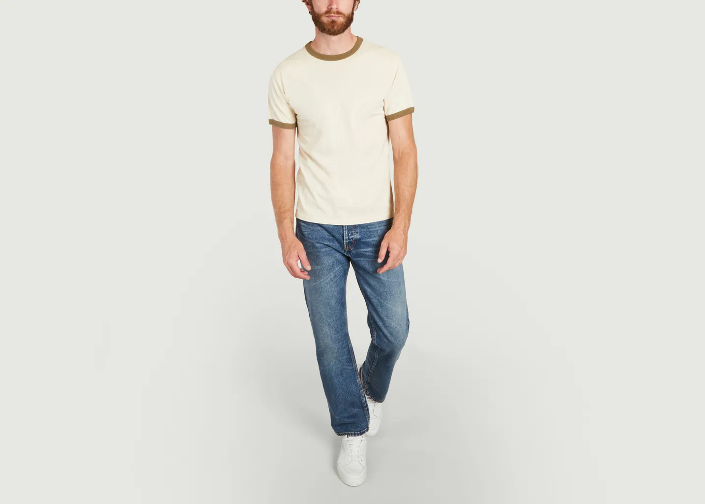T-shirt S/S Ringer en jersey de coton Good On