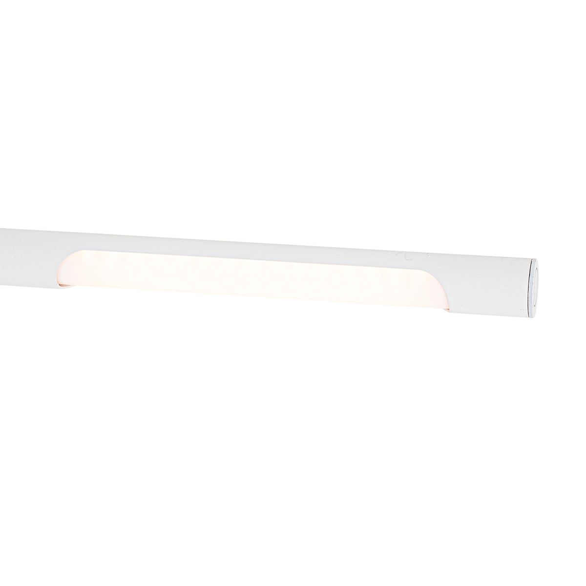 Klem bureaulamp wit incl. LED met touch dimmer - Lionard