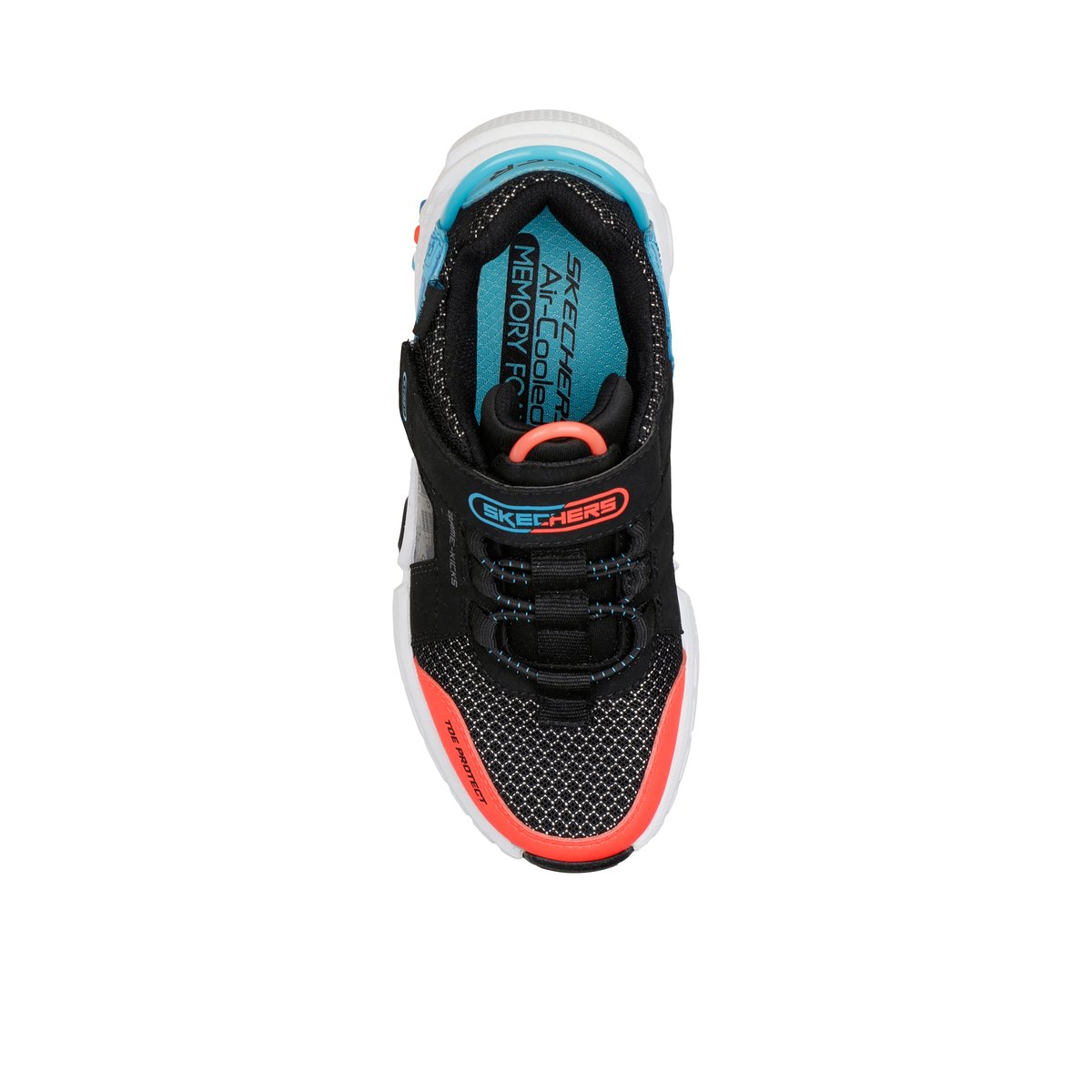 2X les points-Gametrnxv-jb-Baskets - Talon plat - Noir Multi