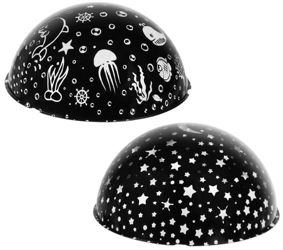 Nattlampe med projektor - rosa LP16859