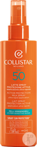 Collistar Lait Spray Protection Active Peau Hypersensible IP50 200ml