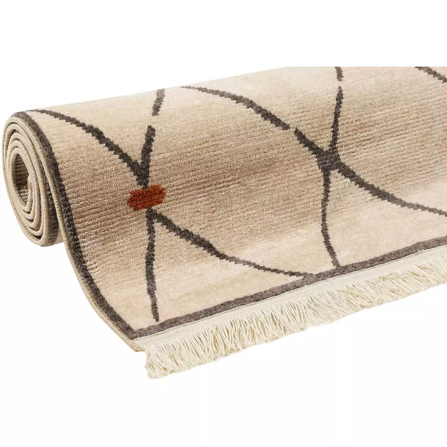 Wecon home Kurzflorteppich Marché Bonsecours beige