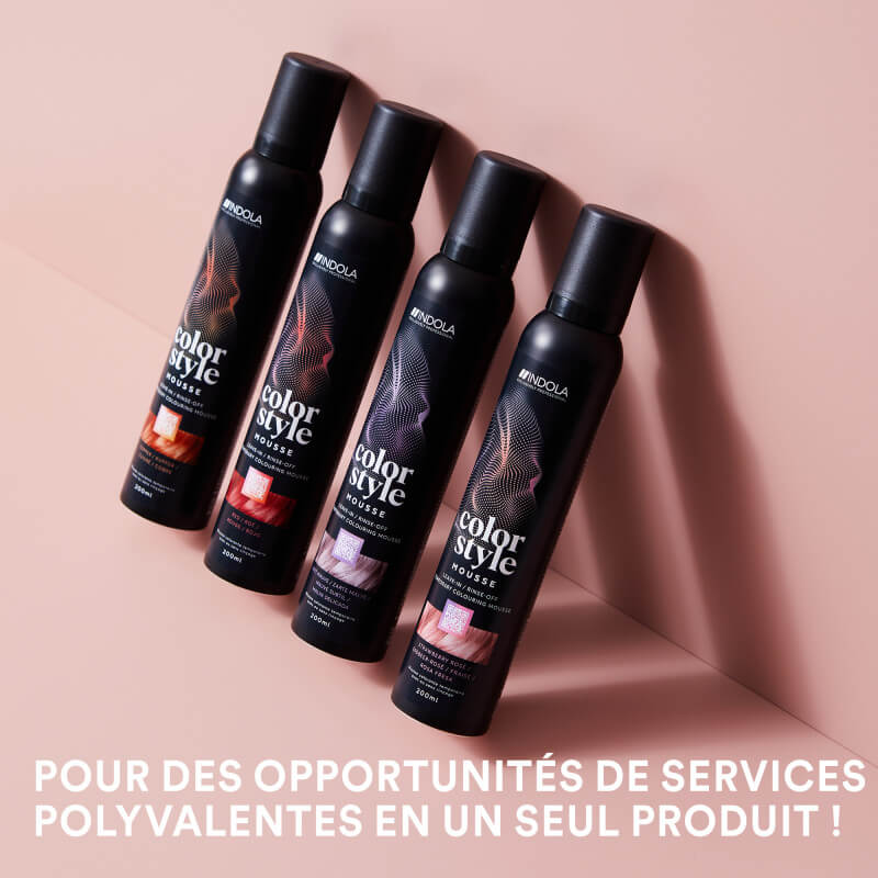 Mousse Colorante Argent Color Style Mousse Indola Vegan 200ml