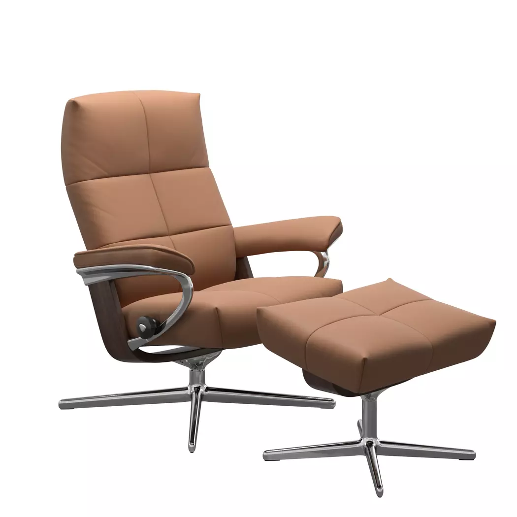 Sessel mit Hocker David Cross
