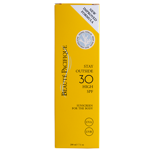 Beauté Pacifique Stay Outside Solcreme, SPF 30, 200 ml