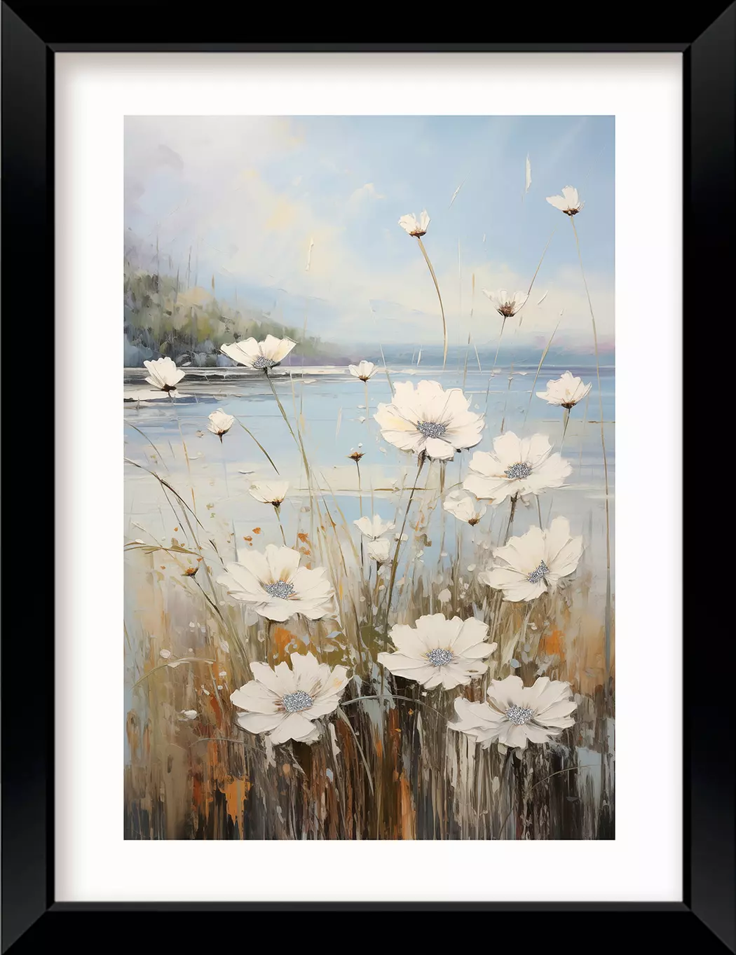Wandbild 30 x 40 cm Floral Landscape II