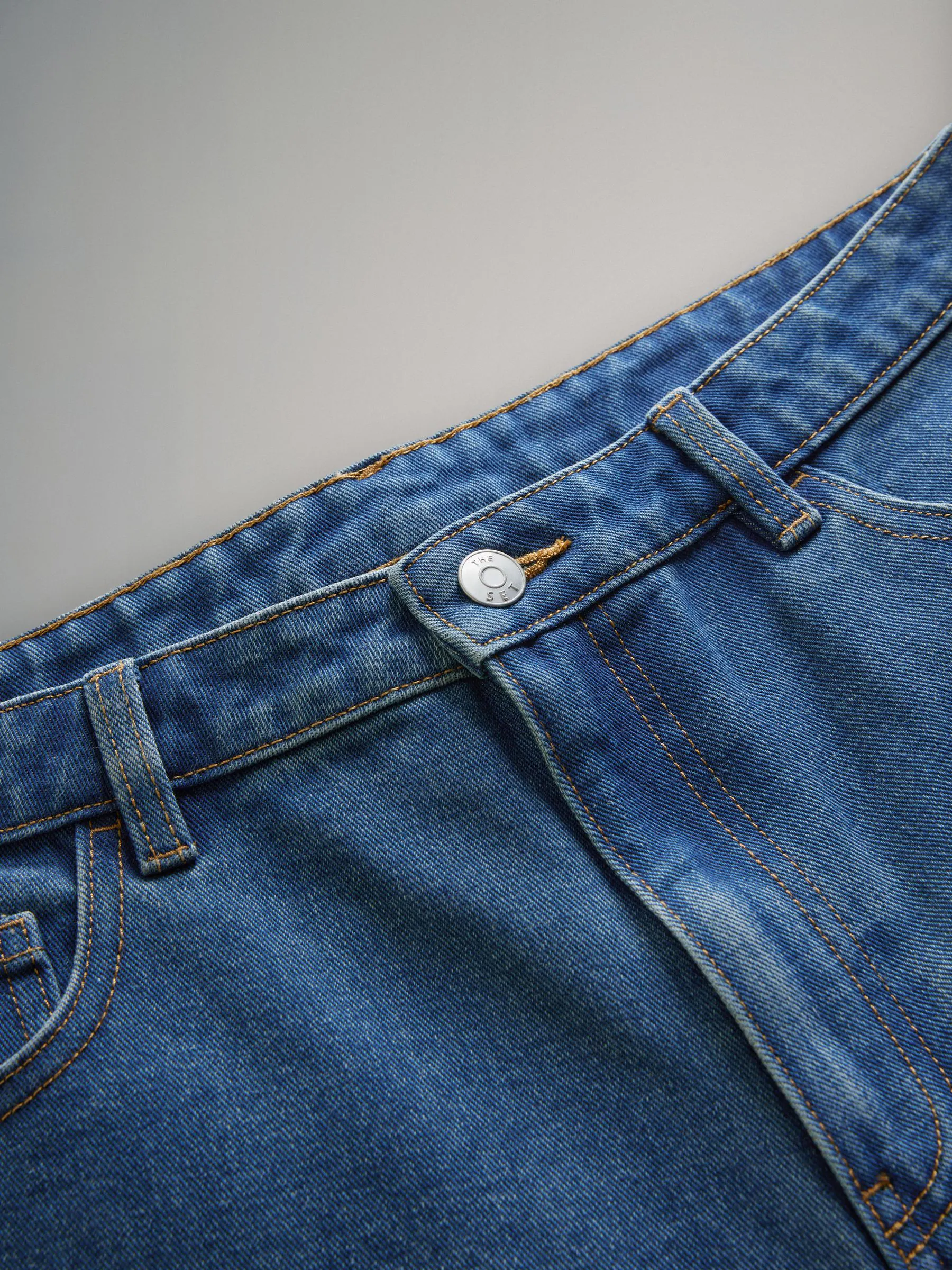 The Set - Set van 3 denim shorts