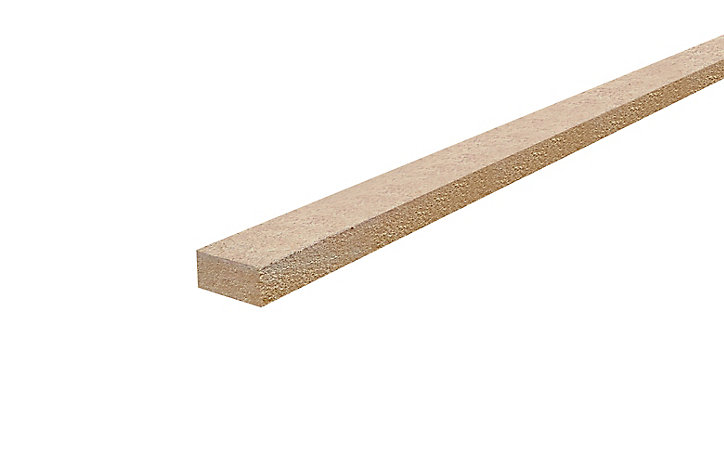 Tasseau raboté MDF 25 x 18 mm L.2,4 m