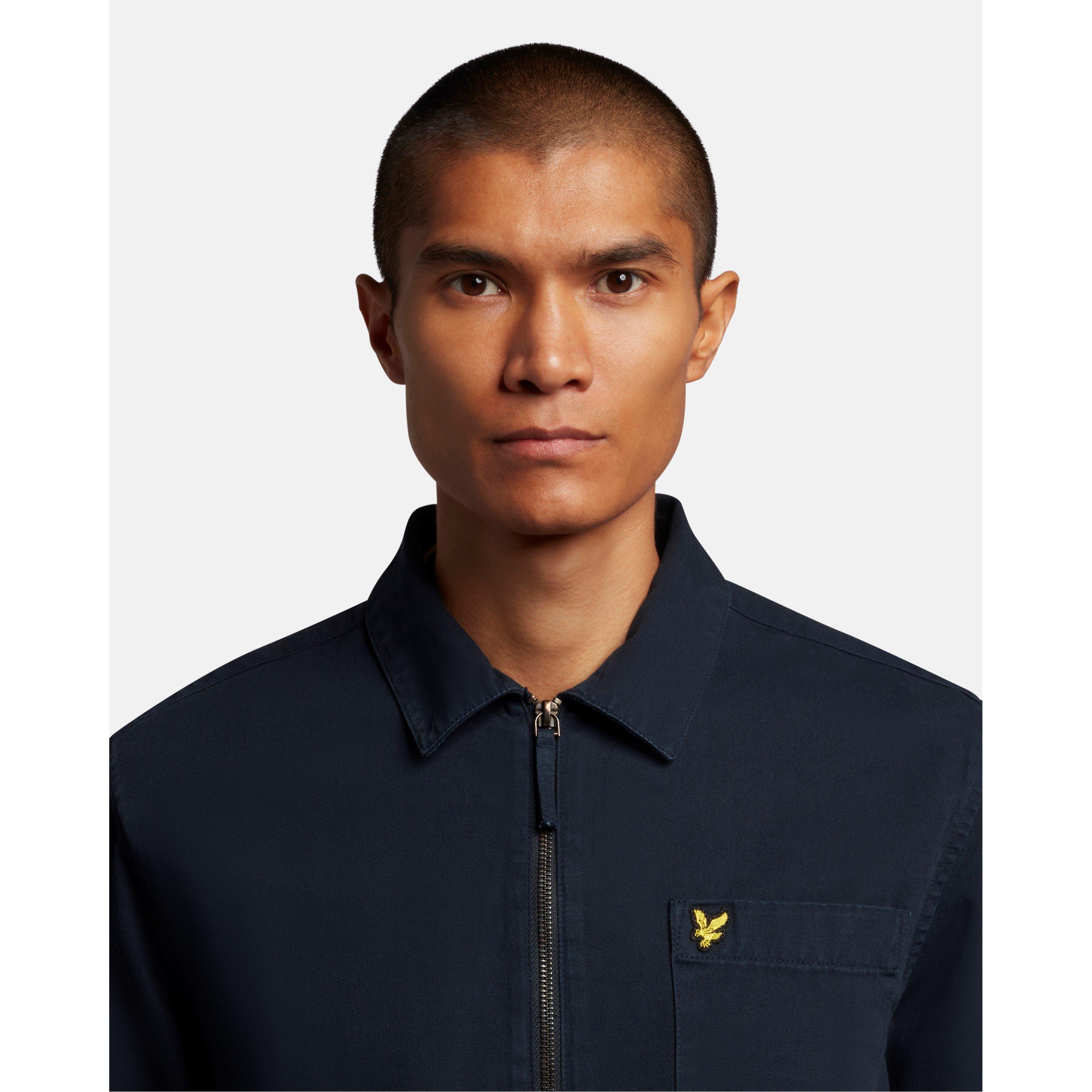 Lyle and Scott Washed Twill Overshirt
