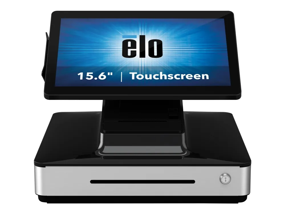 Elo PayPoint Plus - Alt-i-én - 1 x Core i5 8500T / op til 3.5 GHz - RAM 8 GB - SSD 128 GB - UHD Graphics 630 WLAN: - 802.11a/b/g/n/ac, Bluetooth 5.0 - Win 10 IoT LTSB - skærm: LED 15.6
