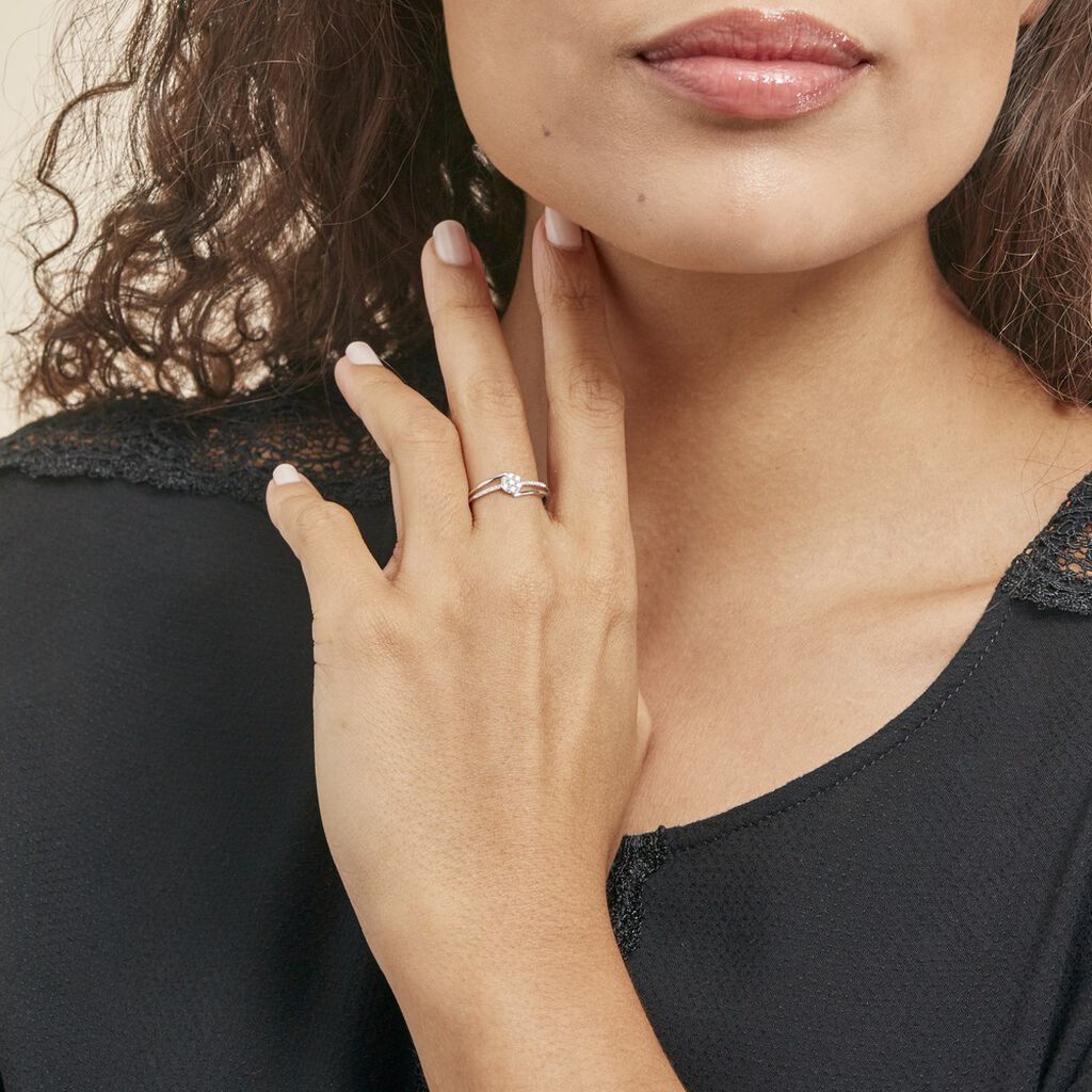 Bague Solitaire Atalante Or Blanc Diamant