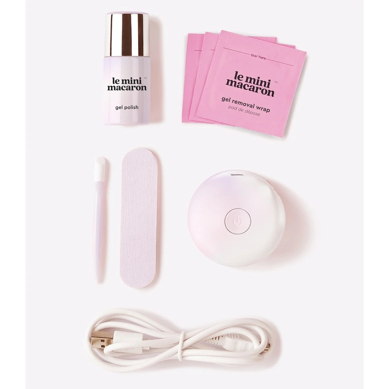 Le Mini Macaron Gel Manicure Kit - Pearlescence