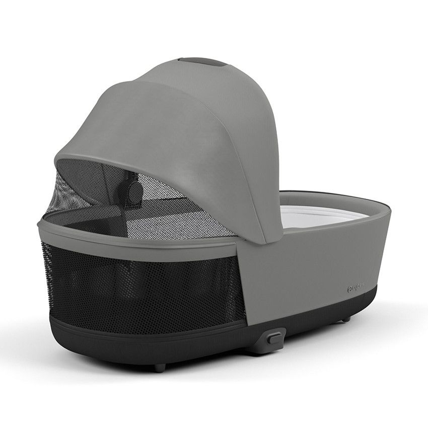 Nacelle Lux Carry Cot pour poussette Priam/e-Priam mirage grey - Ecru