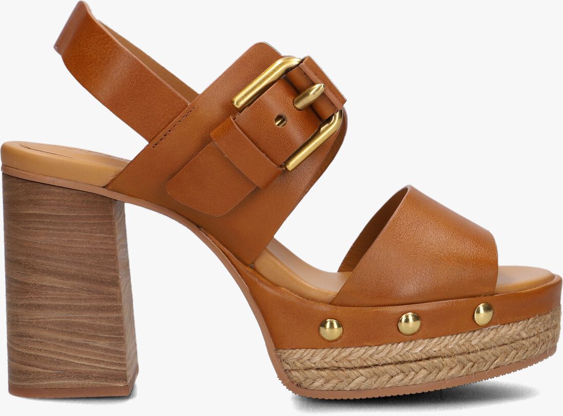 SEE BY CHLO\u00C9 cognac see by chlo&eacute; sandalen fibbia clog