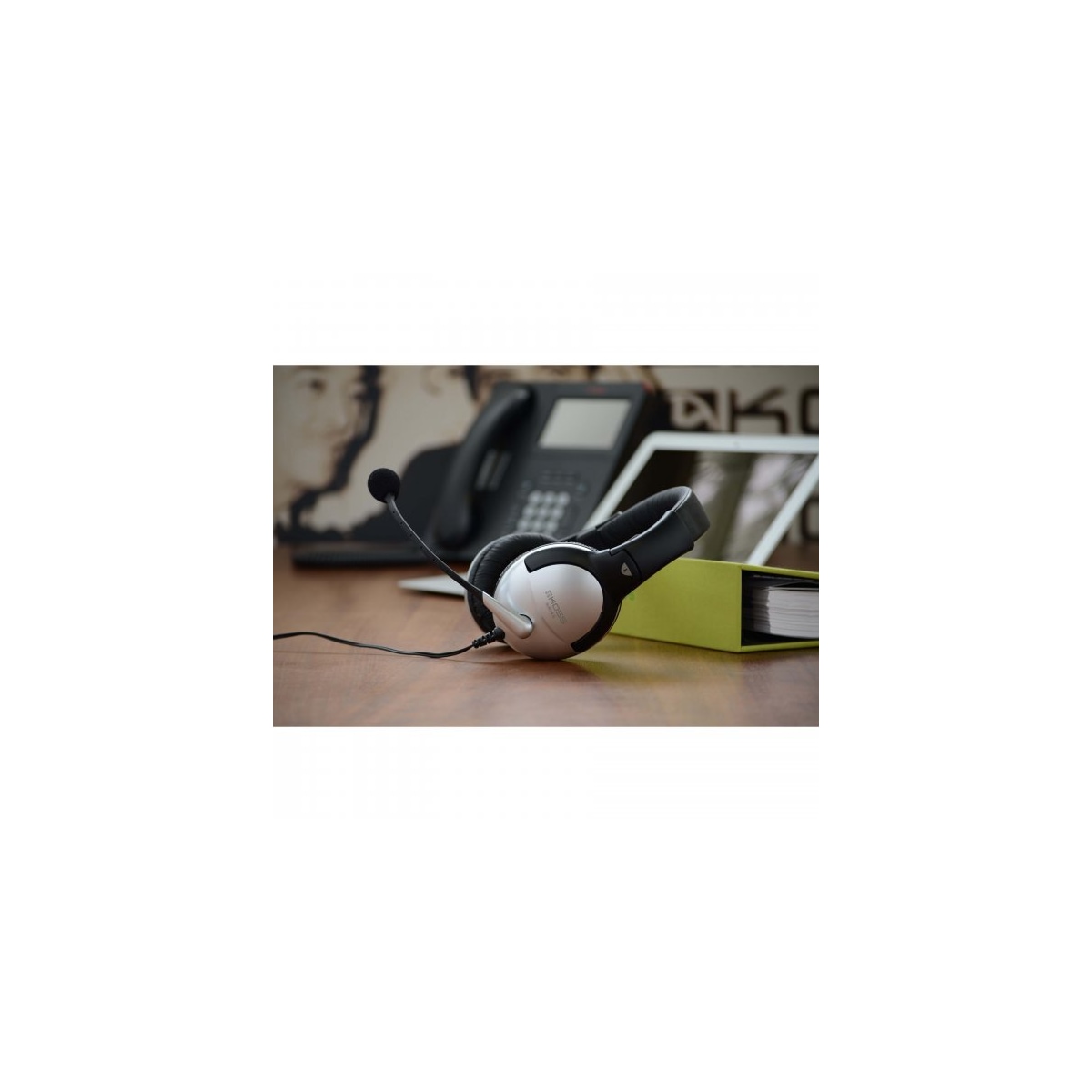 Koss Headset SB45 USB On-Ear Sølv/Svart
