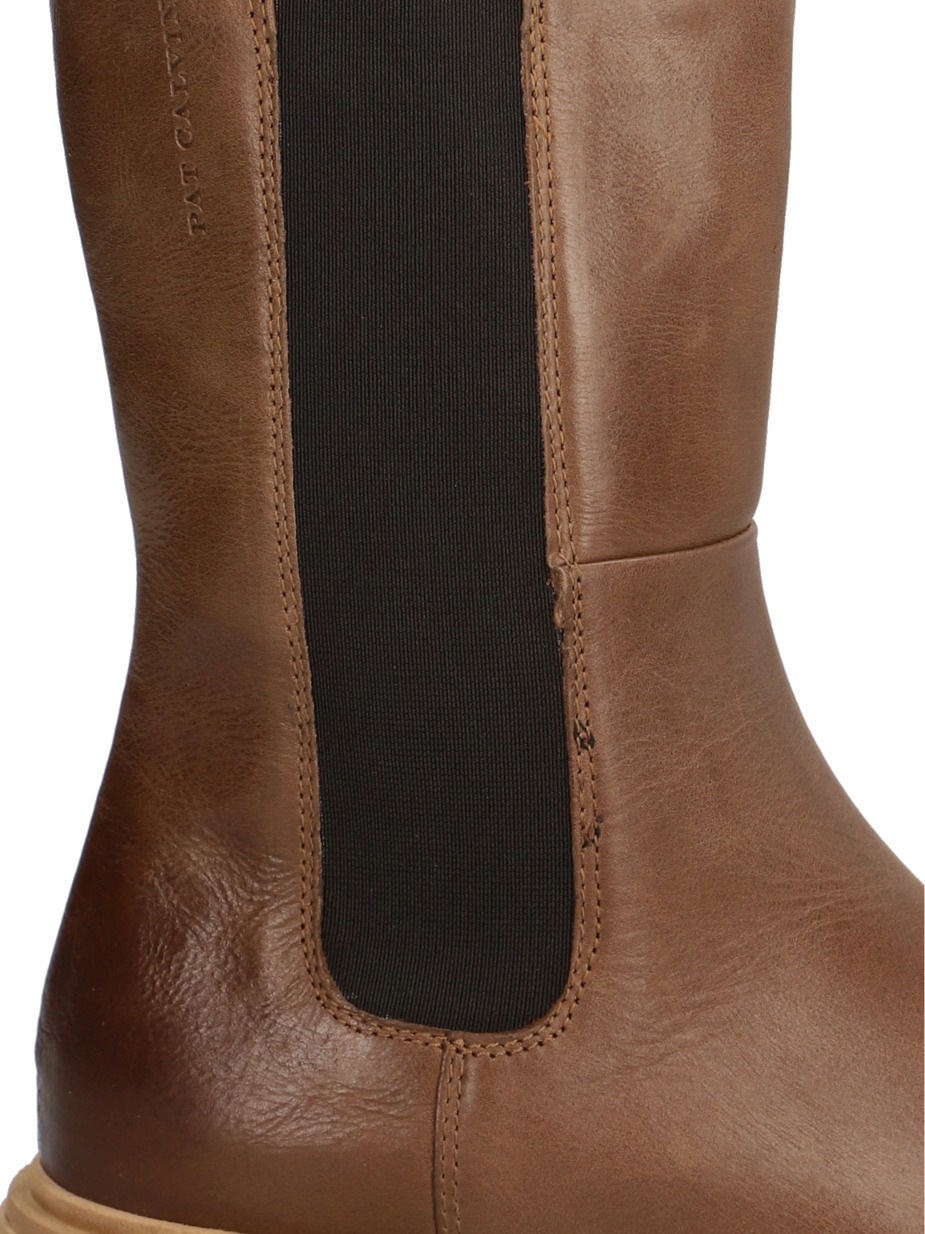 Glattleder Chelsea Boot