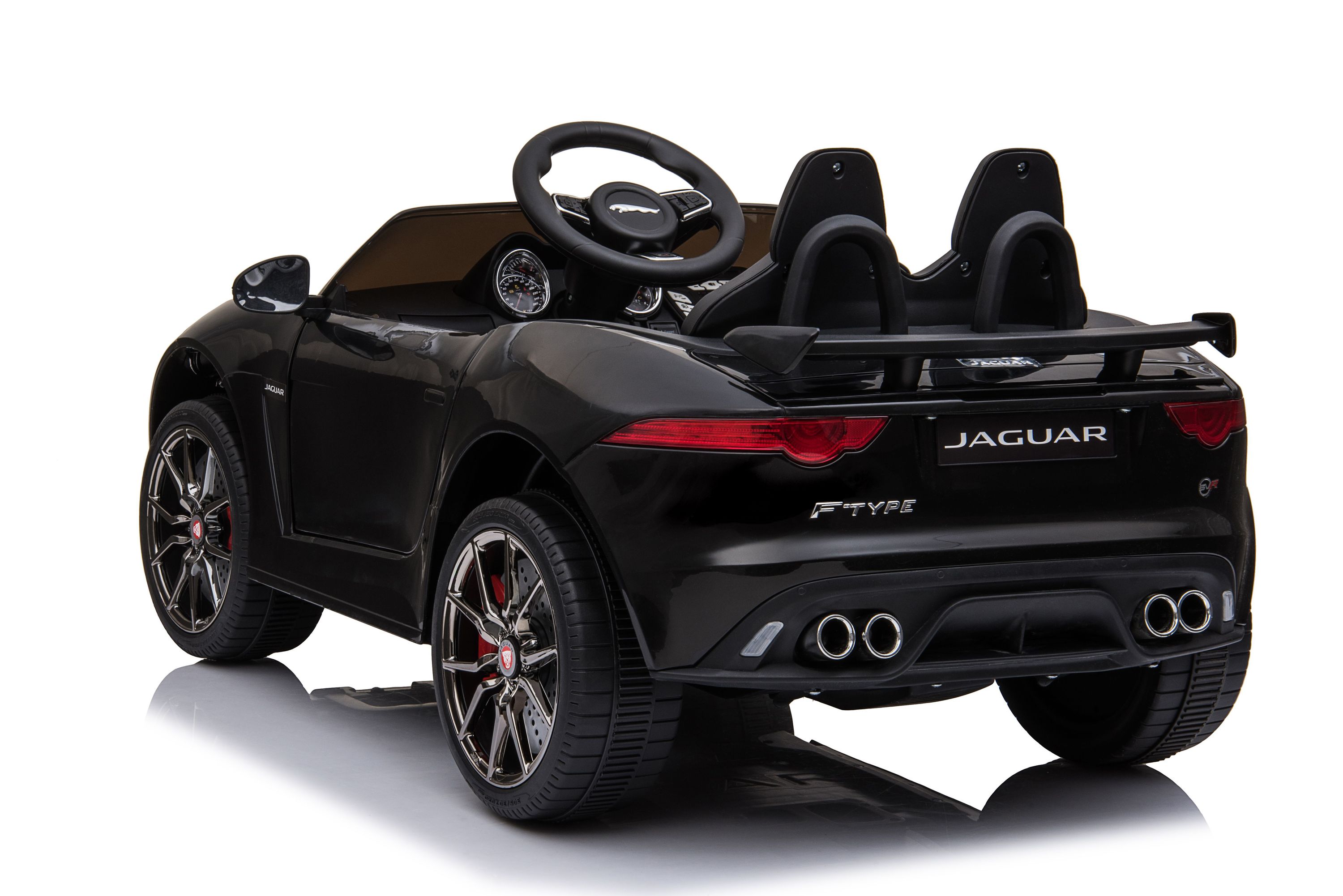 Elektroauto Kinder Jaguar schwarz